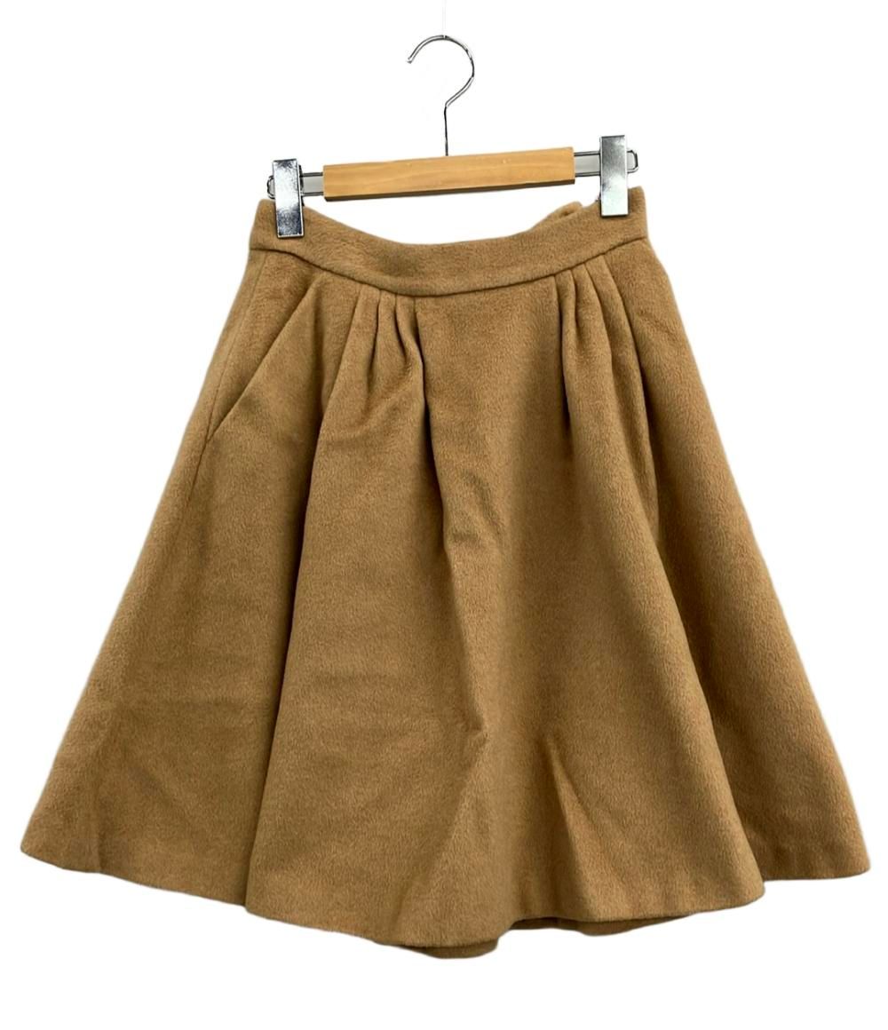 プラダ　スカート　キャメル　38 美品♡ プラダ キャメルスカート レディース SIZE 38 (M) PRADA