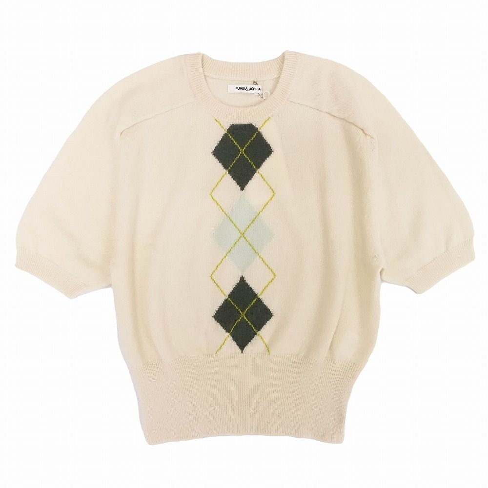 未使用品 24aw フミカウチダ FUMIKA UCHIDA カシミヤ100