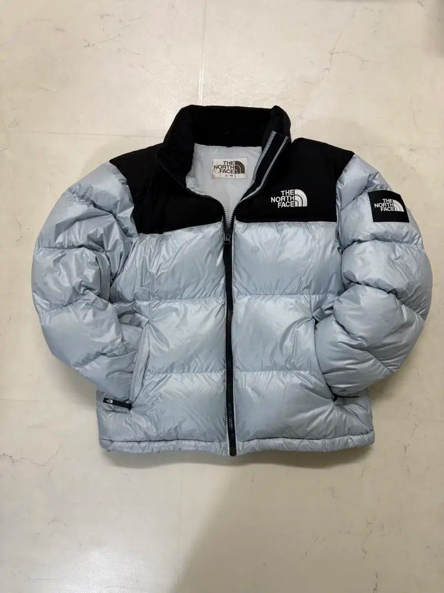 THE NORTH FACE ザノースフェイス ノベルティ Nuptse ヌプシ ダウンジャケット スカイブルー