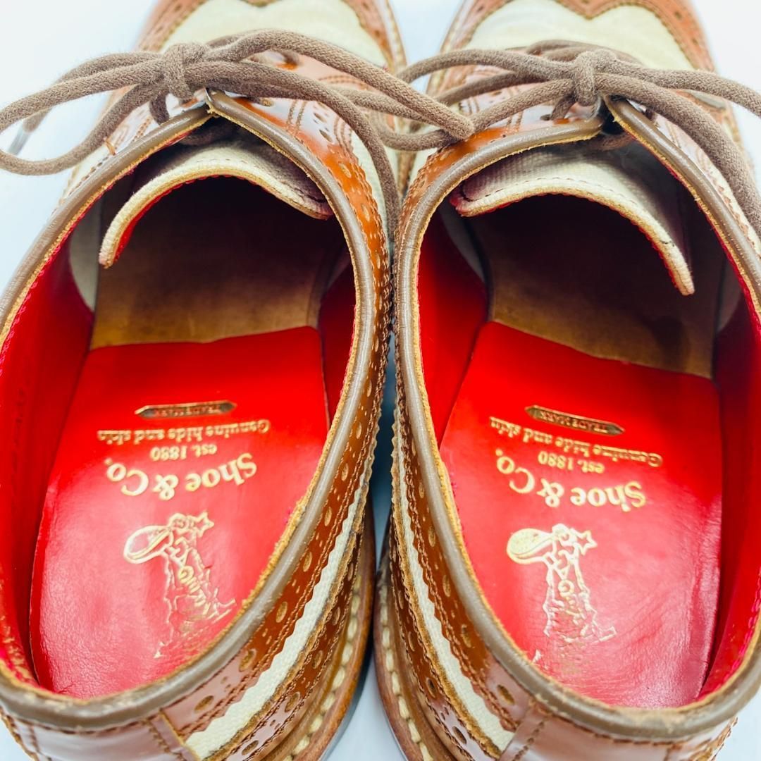 REGAL Shoe&Co. リーガル サドルシューズ ウイングチップ 22cm