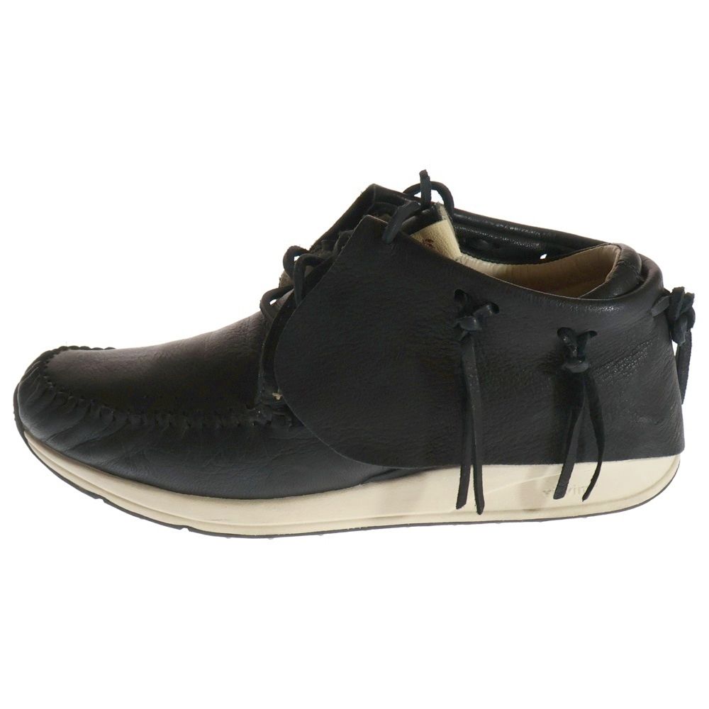 VISVIM ヴィスヴィム 15AW FBT ELK エルク レザー モカシンシューズ ブラック 0115201001001