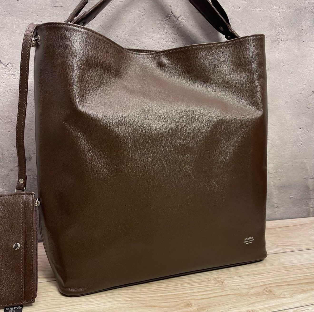 PORTER LINK トートバッグ ブラウン