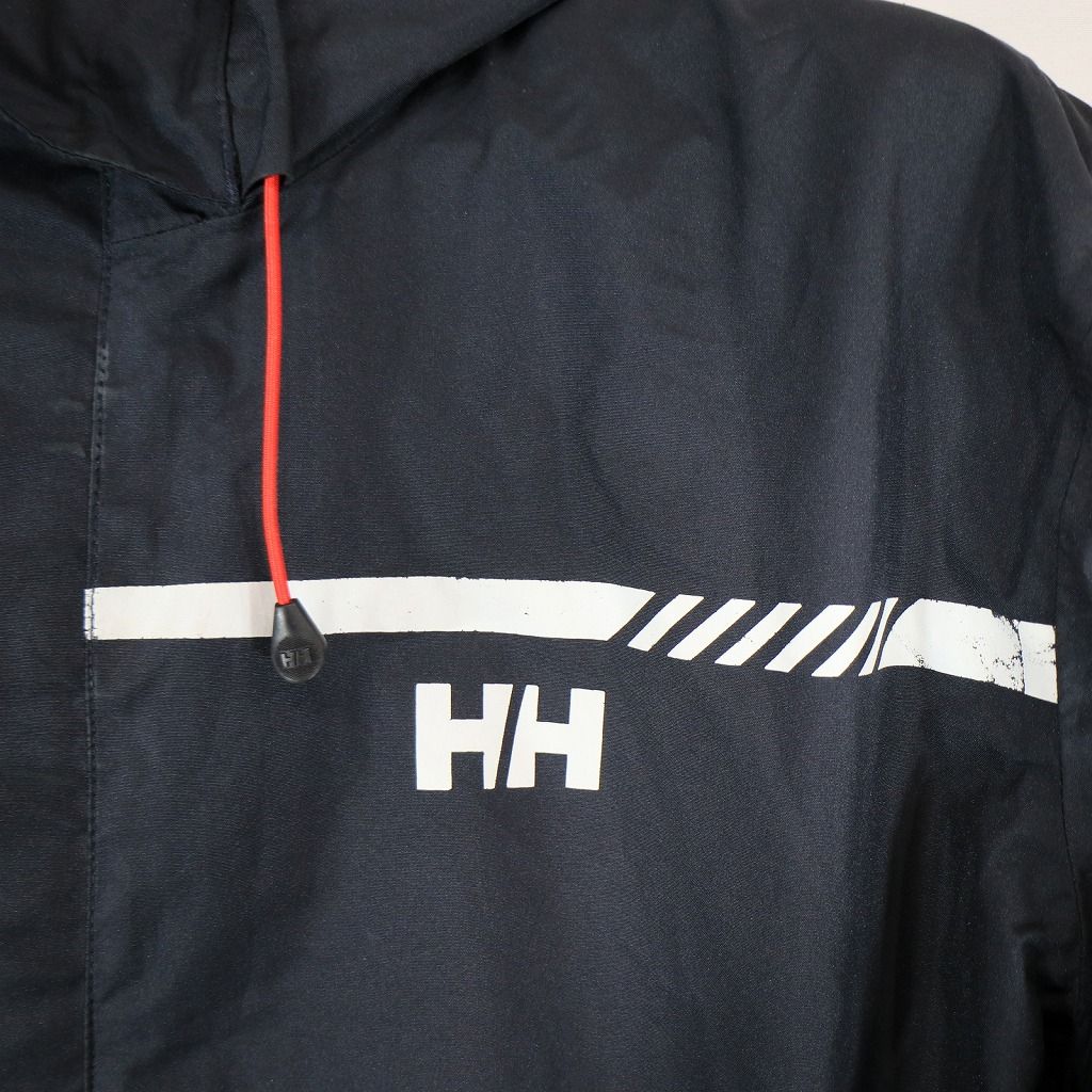HELLY HANSEN ヘリーハンセン HELLY TECH セーリング ジャケット 防水  防風  アウトドア ネイビー (メンズ XL)   O8982