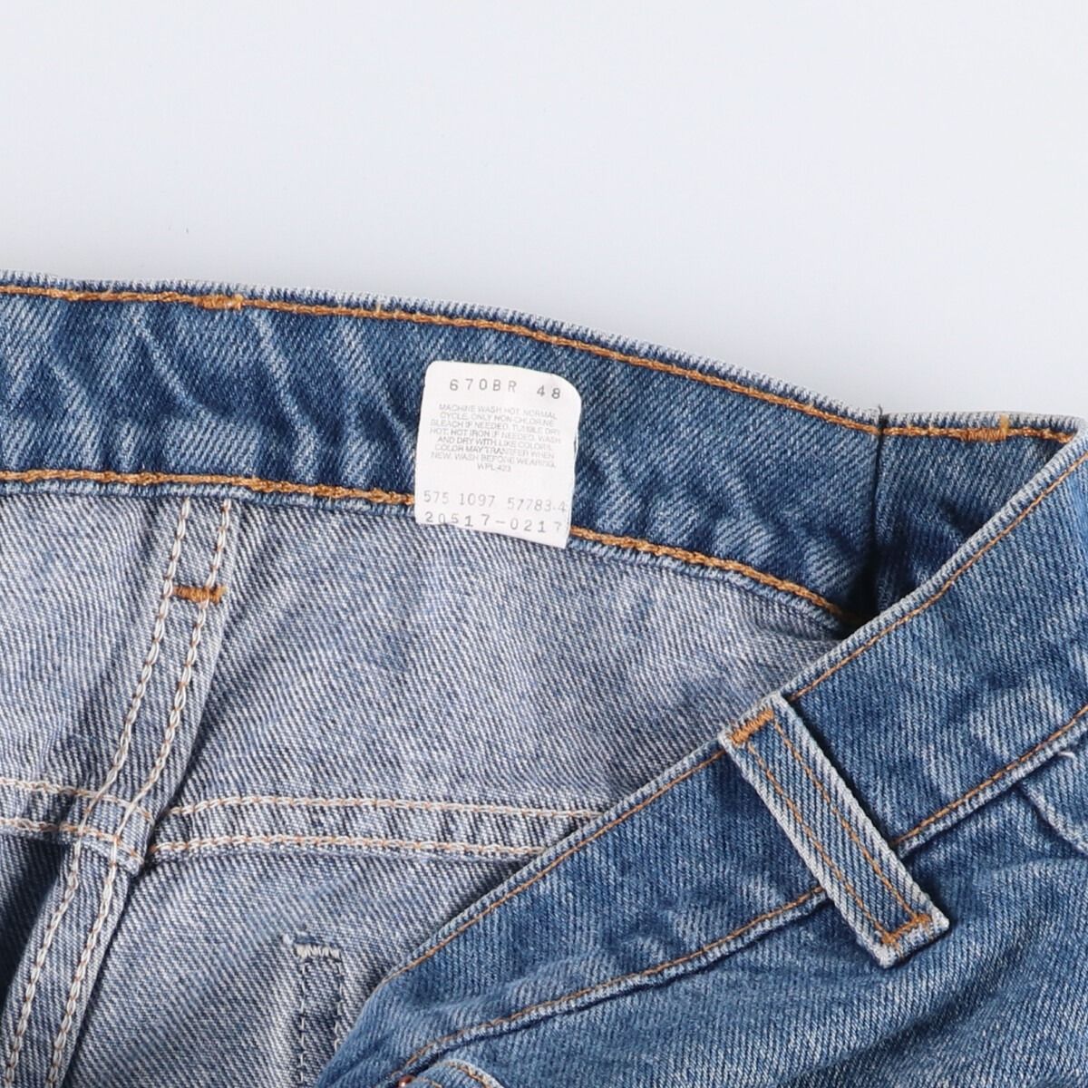 古着 90年代 リーバイス Levi s 20517-0217 オレンジタブ ブーツカットデニムパンツ メンズw34相当 ヴィンテージ evb031142 KIN-KAAI_COM