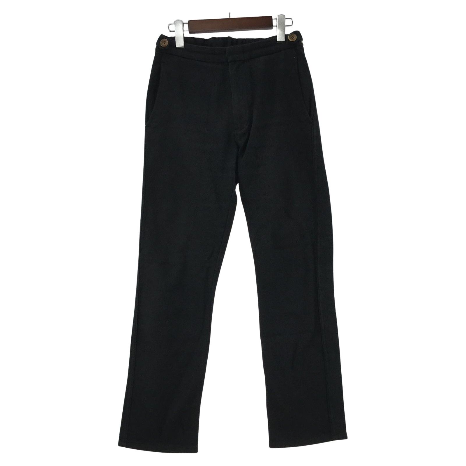 COMME des GARCONS HOMME PLUS AD2001 ストレートパンツ S ブラック 
