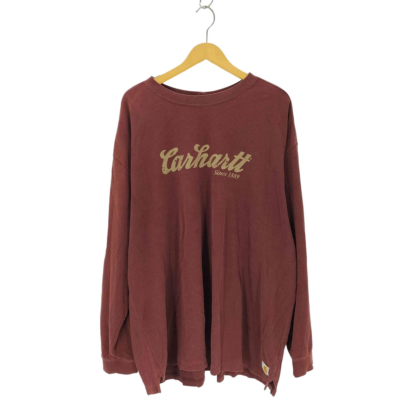 カーハート Carhartt ワッフル地プリントTシャツ メンズ JPN：XL 
