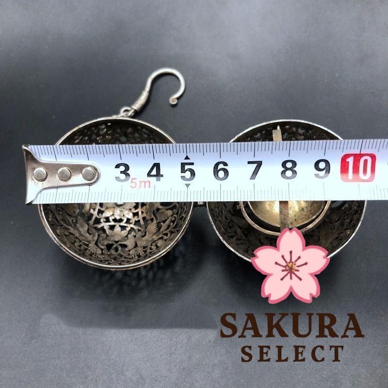 銅器 時来運転倒流香香盤 茶道具 香道具 装飾品 工芸品 置物 銅 細工 茶道具 香道具 香薫球 倒流香弔炉 花鳥紋香球 工芸品