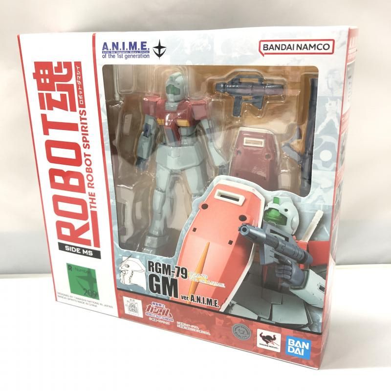 中古】バンダイ ROBOT魂 SIDE MS RGM-79 ジム ver. A.N.I.M.E.