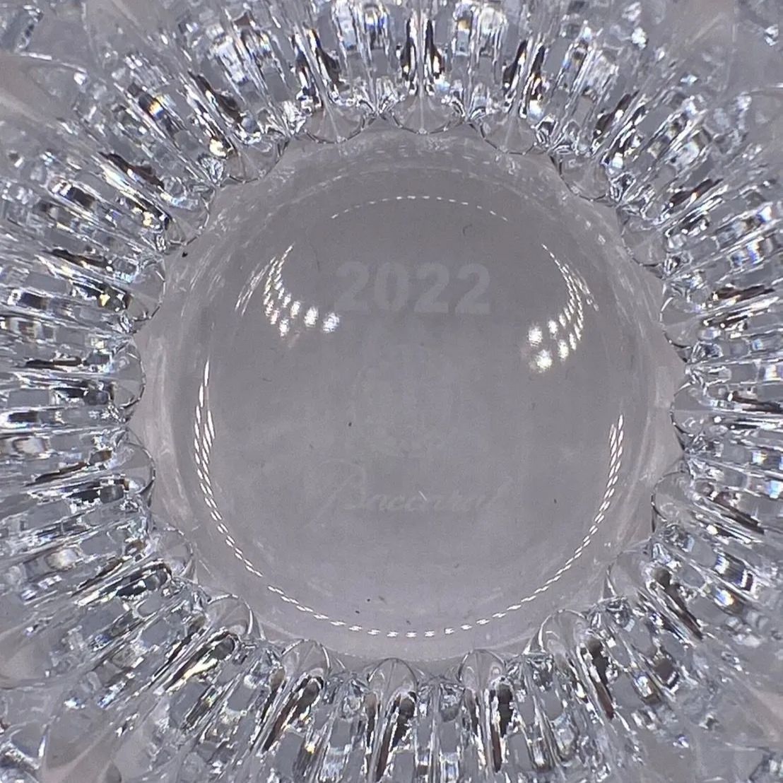 美品 Baccarat バカラ ノエル スレーディング ベア クリスタル 【公式