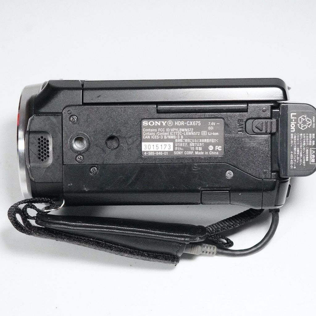 SONY ソニー HDR-CX675 ブラック動作OK 1週間保証 /1529 - メルカリ