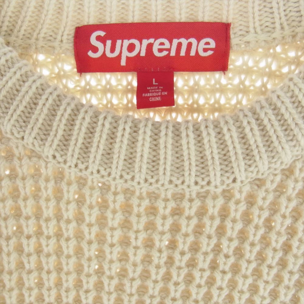 Supreme シュプリーム 24AW Waffle Small Box Sweater ワッフル