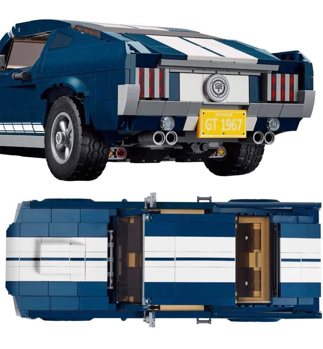 レゴ(LEGO) フォード マスタング 1967 GT ファストバック レゴ(LEGO) フォード マスタング 1967 GT ファストバック