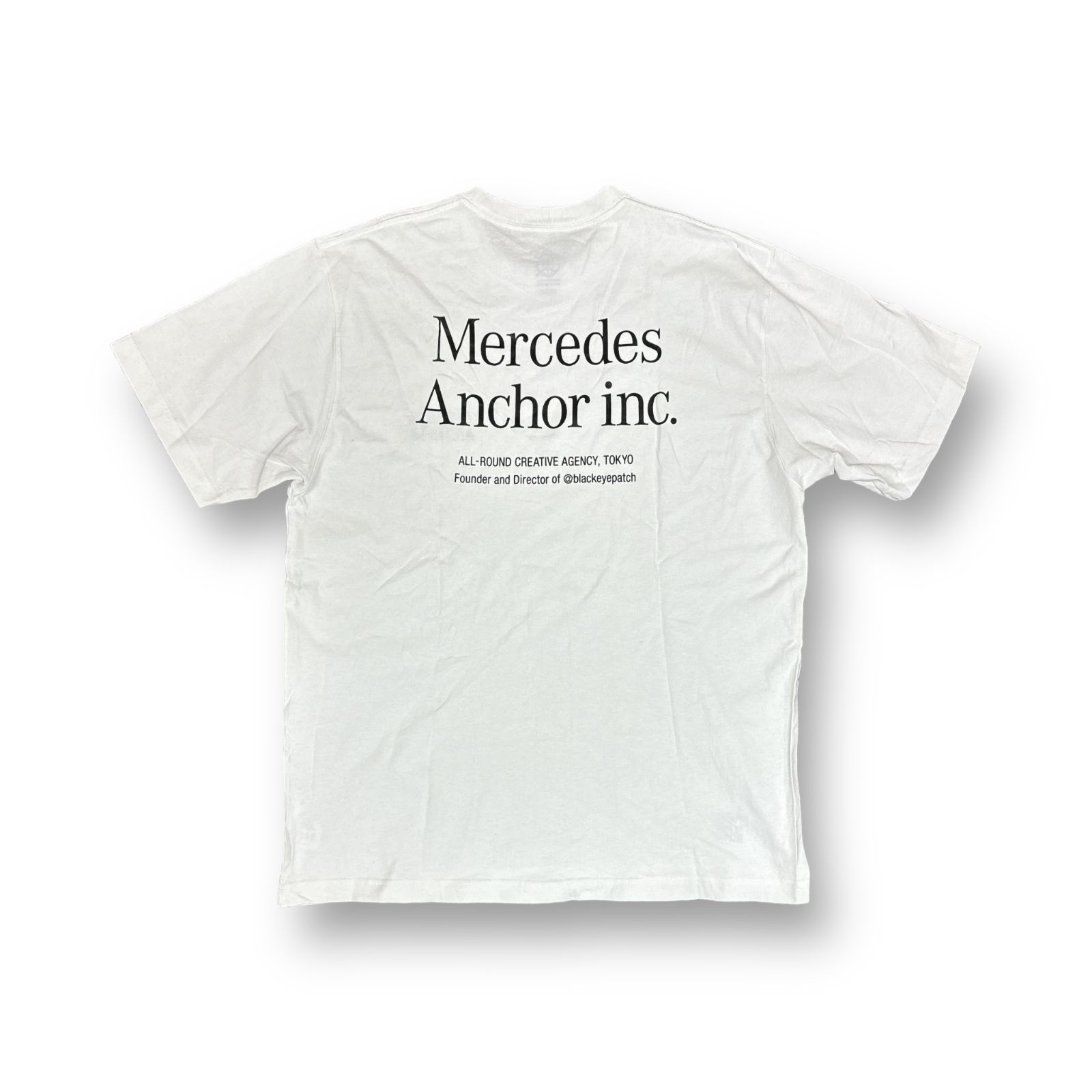 Mercedes Anchor Inc. 刺繍ロゴTシャツ MERCEDES ANCHOR INC. 刺繍ロゴTシャツ カットソー メルセデス