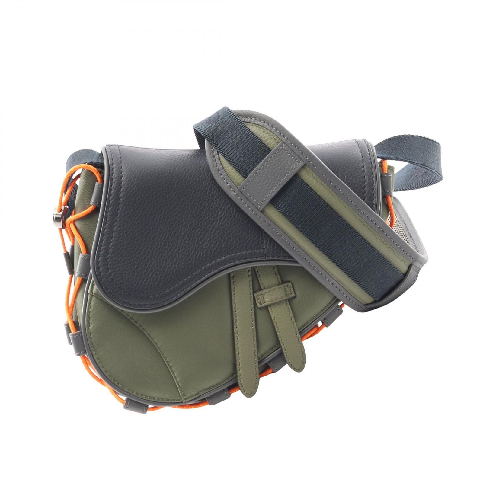 ★送料込★DIOR SACAI サドル トートバッグ ショルダーバッグ Saddle（Christian Dior） ディオール コラボ SACAI サドル