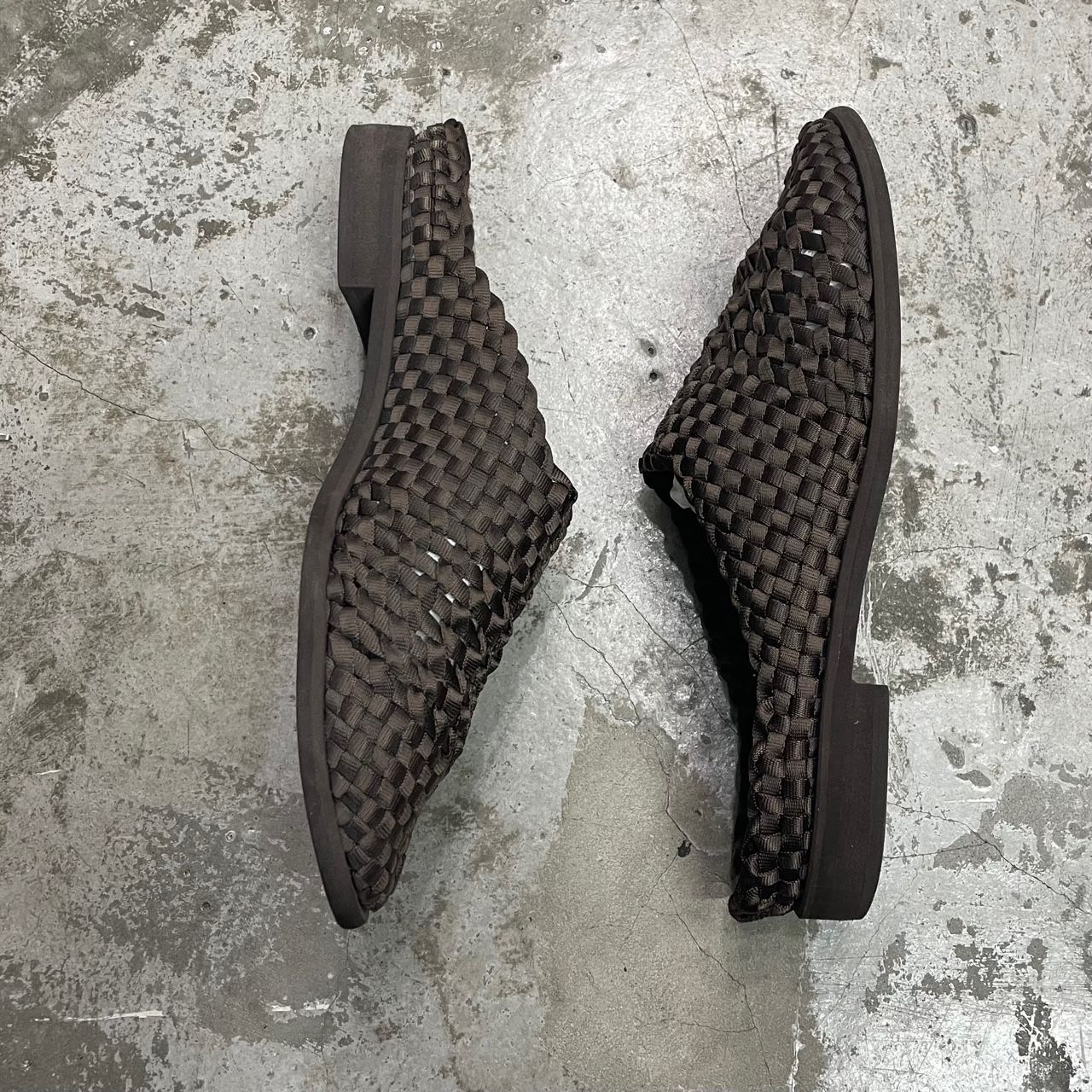 エンダースキーマ　PARALLEL NYLON HAND MESH MULE Hender Scheme｜PARALLEL NYLON HAND MESH MULE / ミュール