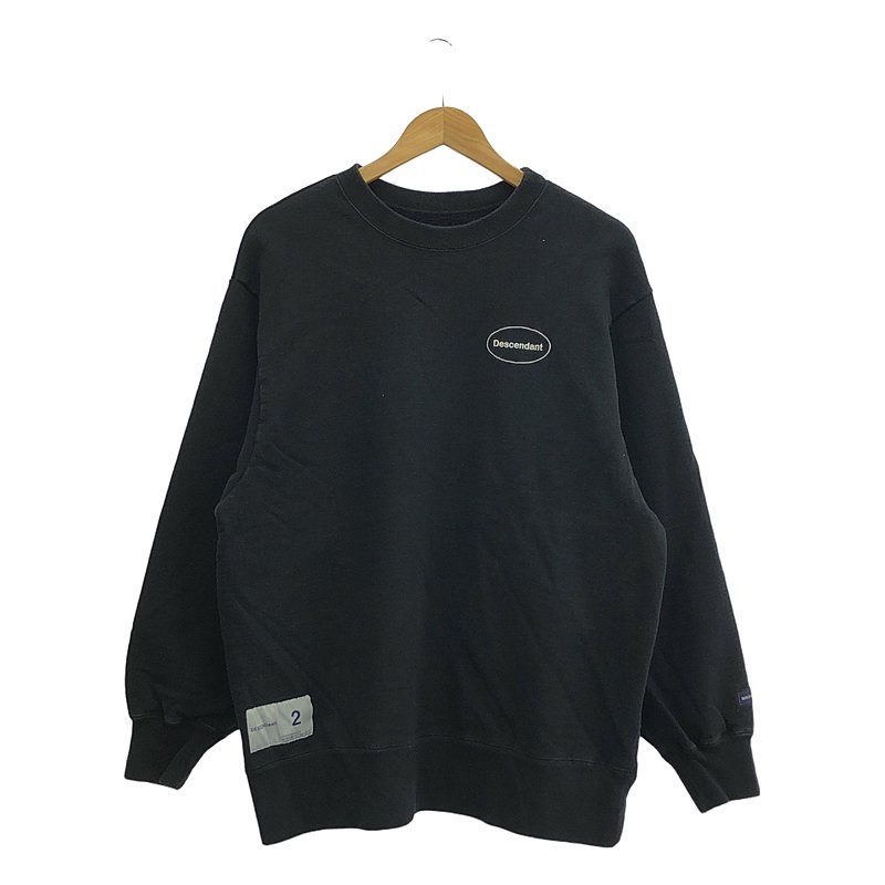 DESCENDANT / ディセンダント | 2018AW | OVAL CREW NECK SWEATSHIRT