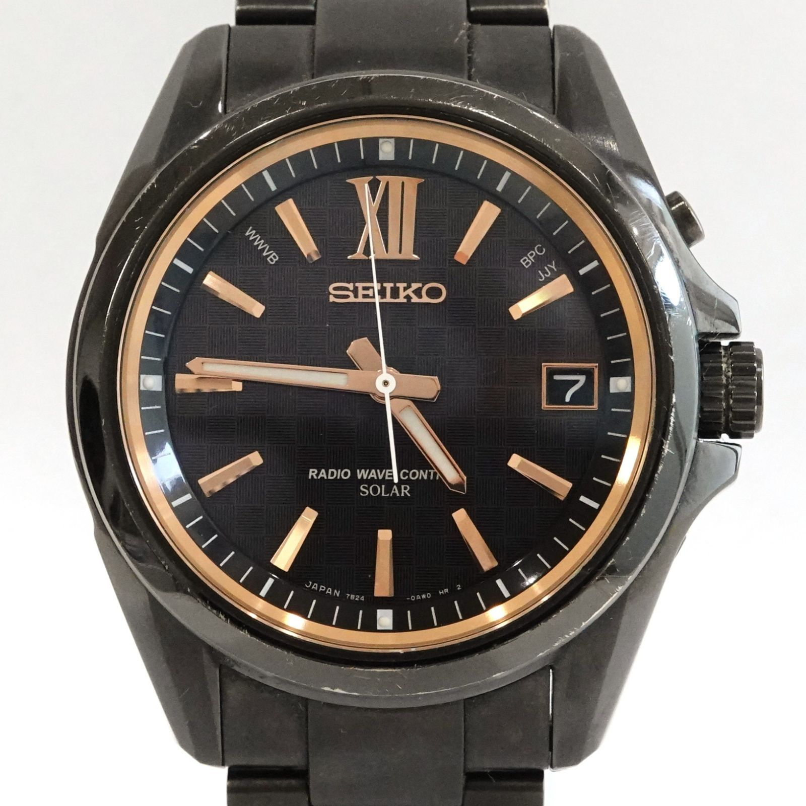 SEIKO ブライツ　7B24-0AK0 ソーラー電波 楽天市場】セイコー ブライツ 7b24の通販
