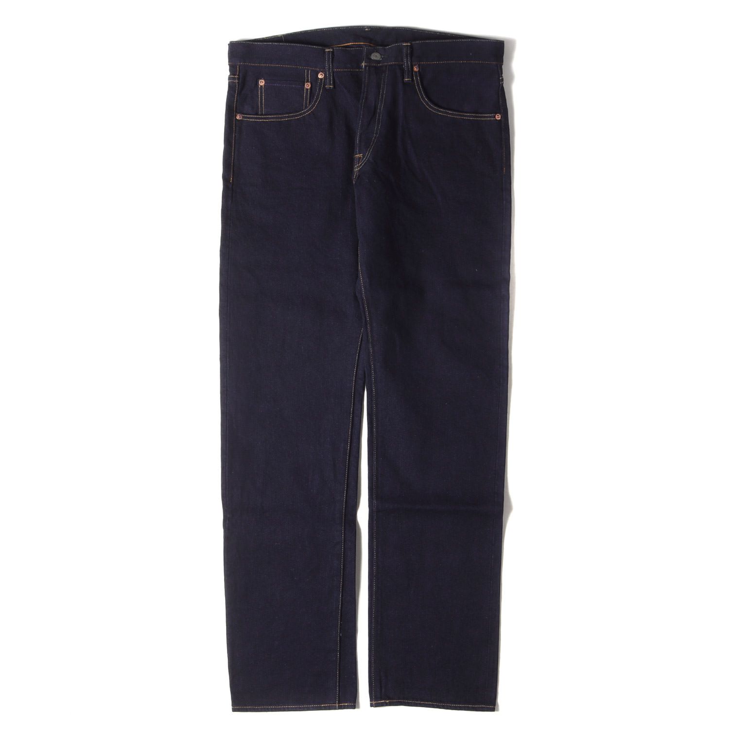 新品 MARUNI JEANS マルニ ジーンズ パンツ サイズ:36 毘沙門天 天然藍 