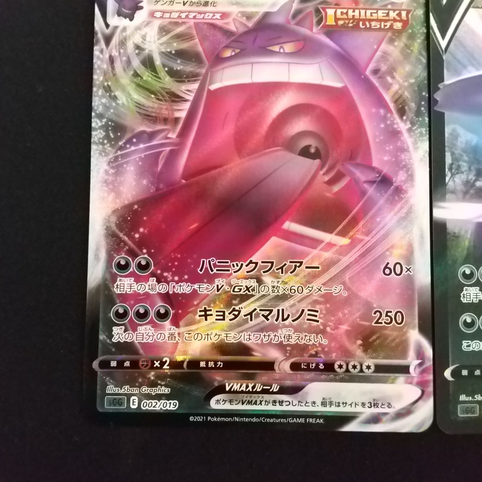 ゲンガーv,vmax まとめ売り Amazon.co.jp: ポケモンカードゲーム SGG 002/019 ゲンガーVMAX