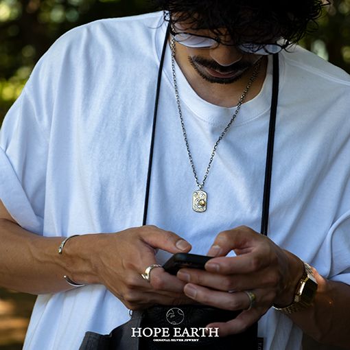 HOPE EARTH ホープアース スターリングシルバー ネックレス T