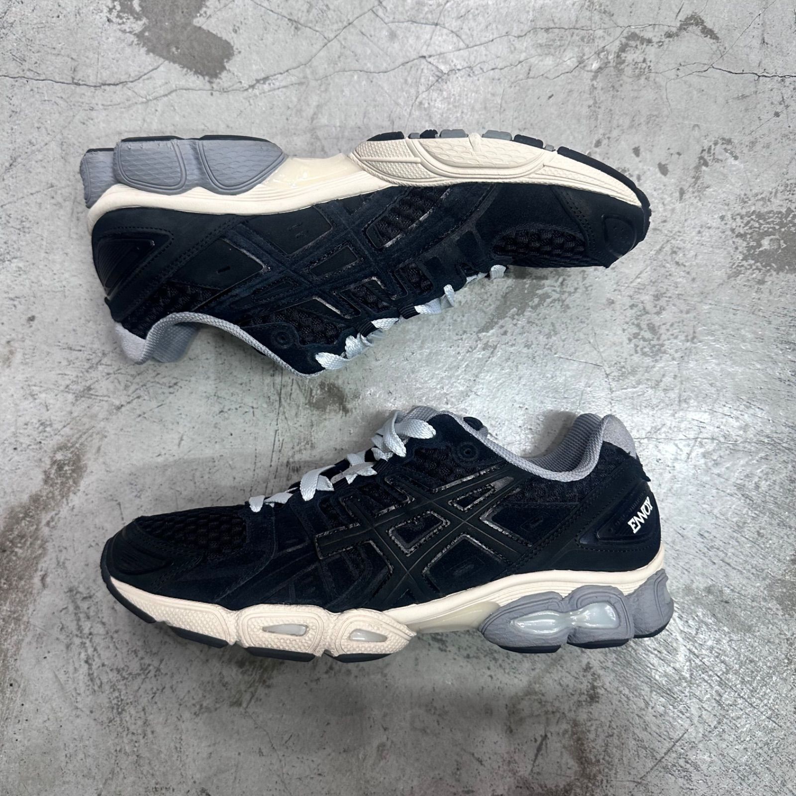 ENNOY Asics Gel-Nimbus 9 コラボ ゲルニンバス9 スニーカー 1201A986 
