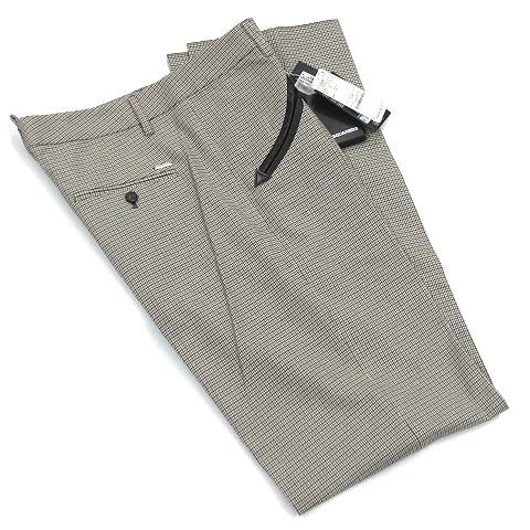 ♥品 ディースクエアード DSQUARED2 千鳥格子 チェック ウエスタンパンツ 48 ベージュ S74KB0808 2025AW