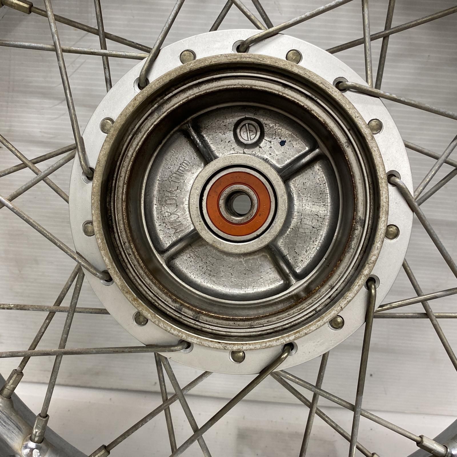 スーパーカブ110 送料込み 14インチリヤホイール中古品 - メルカリ