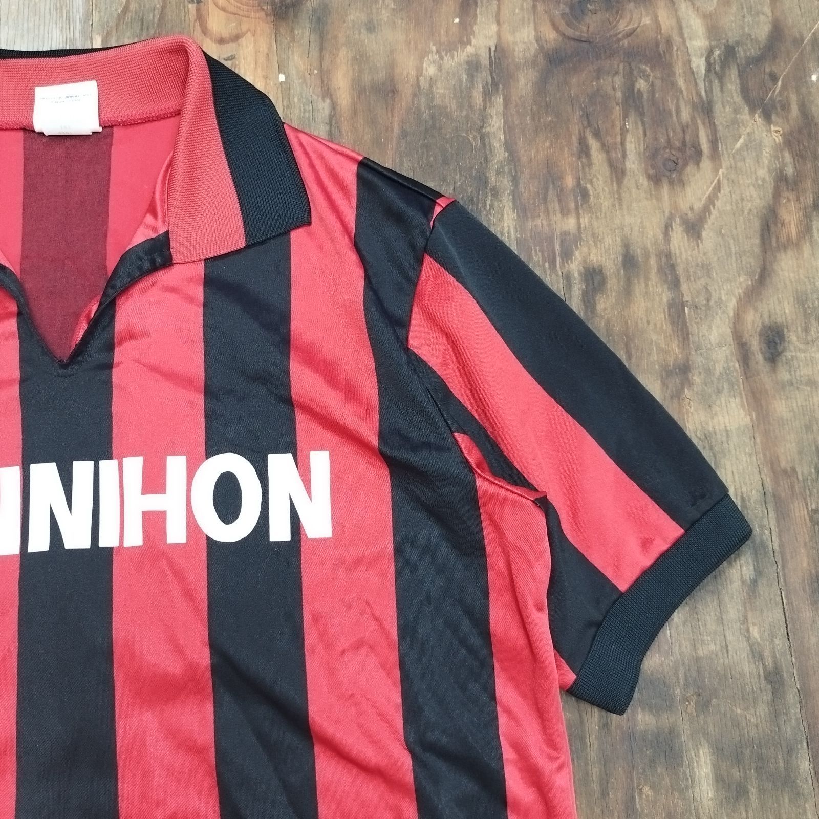 90s ac milan ハーフジップ　ジャージ　ミラン　サッカー　ゲームシャツ 90s ac milan ハーフジップジャージミランサッカーゲームシャツ