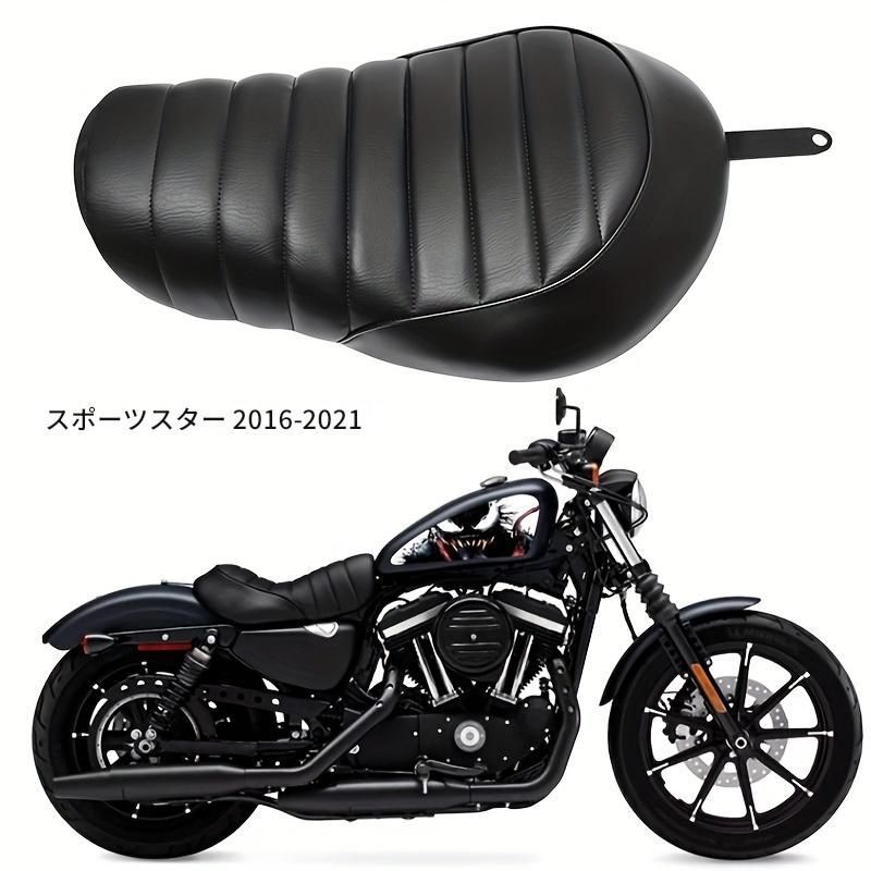 バイクシート シートカバー PUレザー 防水 防風 滑り止め 耐久性 原付 スクーター 大型バイク対応 おしゃれ 簡単装着 軽量 丈夫 ツーリング 通勤 通学 オシャレデザイン バイク用品 ブラック 黒