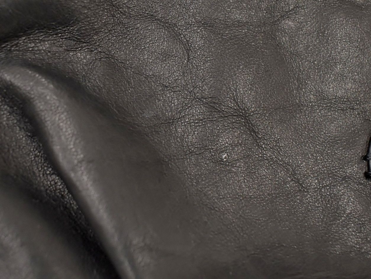 レディース ファー×籐×レザー