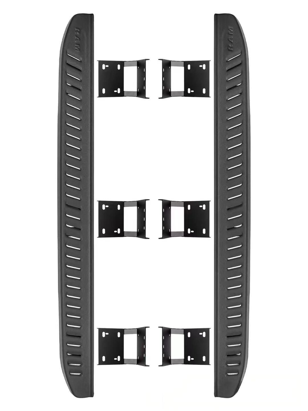 比亚迪方程豹5 サイドステップ＆フットボードセット - 高耐久性 スポーティデザイン 滑り止め機能 FFCRYSTALESIA_COM