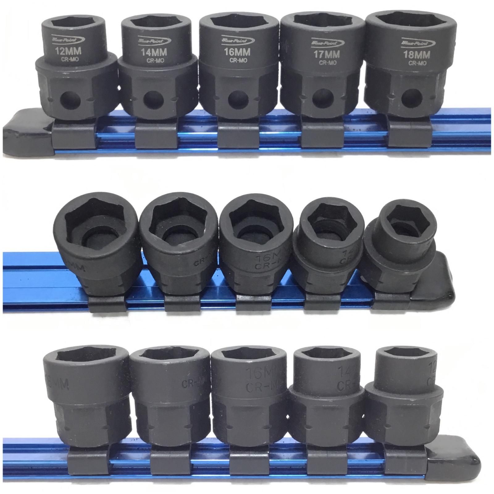 ΘΘBlue Point ソケットセット 程度B 9個セット ホルダー付 12mm 24mm SEKIKENZAI_JP