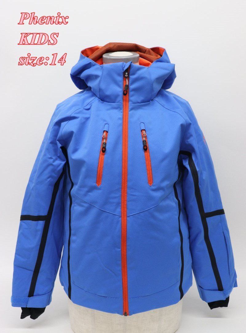 Phenix フェニックス ジュニア スキージャケット サイズ14 ブルー ES7G20T71 スポーツ キッズ R2509-233