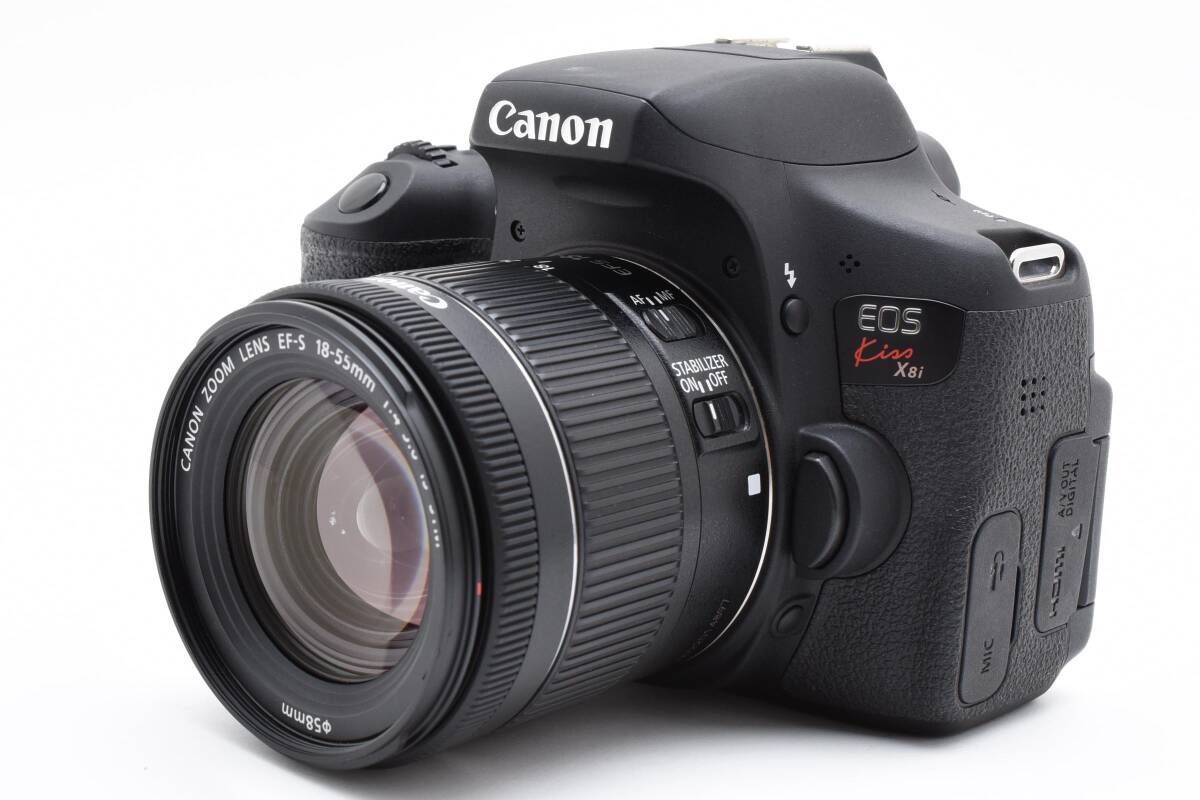 ☆シャッター数6038回の極上美品☆ キャノン Canon EOS Kiss X8i EF-S
