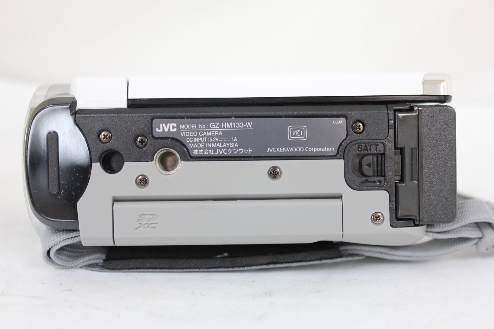 美品 返品保証】 【録画再生確認済み】JVC Everio GZ-HM133-W