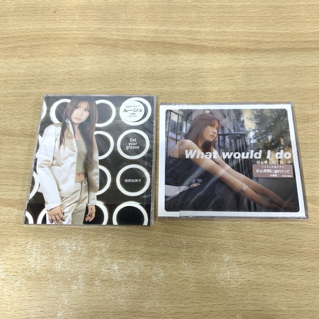 ○01)【同梱不可】【未開封】福原裕美子 CD 2点セット/What ○01)【同梱不可】【未開封】福原裕美子 CD 2点セット/What