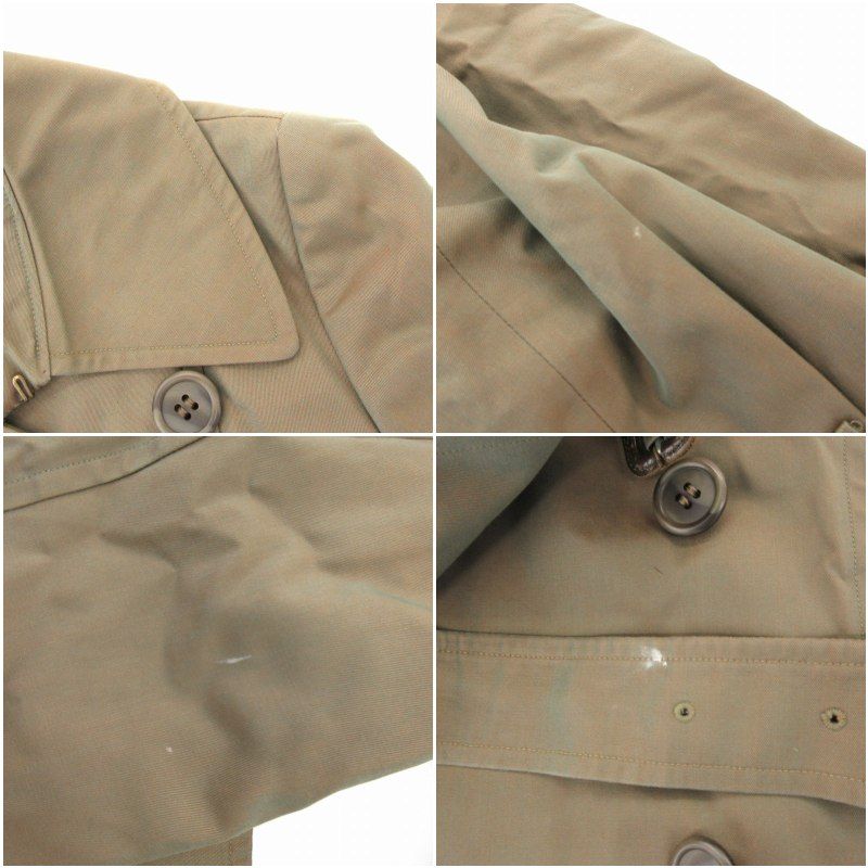 バーバリーズ Burberrys ヴィンテージ ダブルトレンチコート ロング 裏