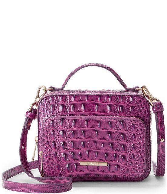 【送料無料】 ブランミン レディース ショルダーバッグ バッグ Melbourne Collection Dewberry Tori Top Handle Crossbody Bag Dewberry
