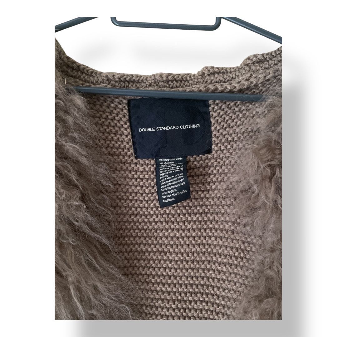 double standard clothing ファーベスト PICK UP -volume fur vest- | Night STORE | ダブルスタンダード