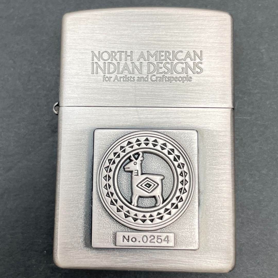 Zippo ノースアメリカンアート インディアンデザイン 鹿deer 限定品 