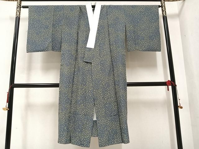 平和屋着物●長襦袢 無双仕立て 舞桜文 正絹 AABA8188ph