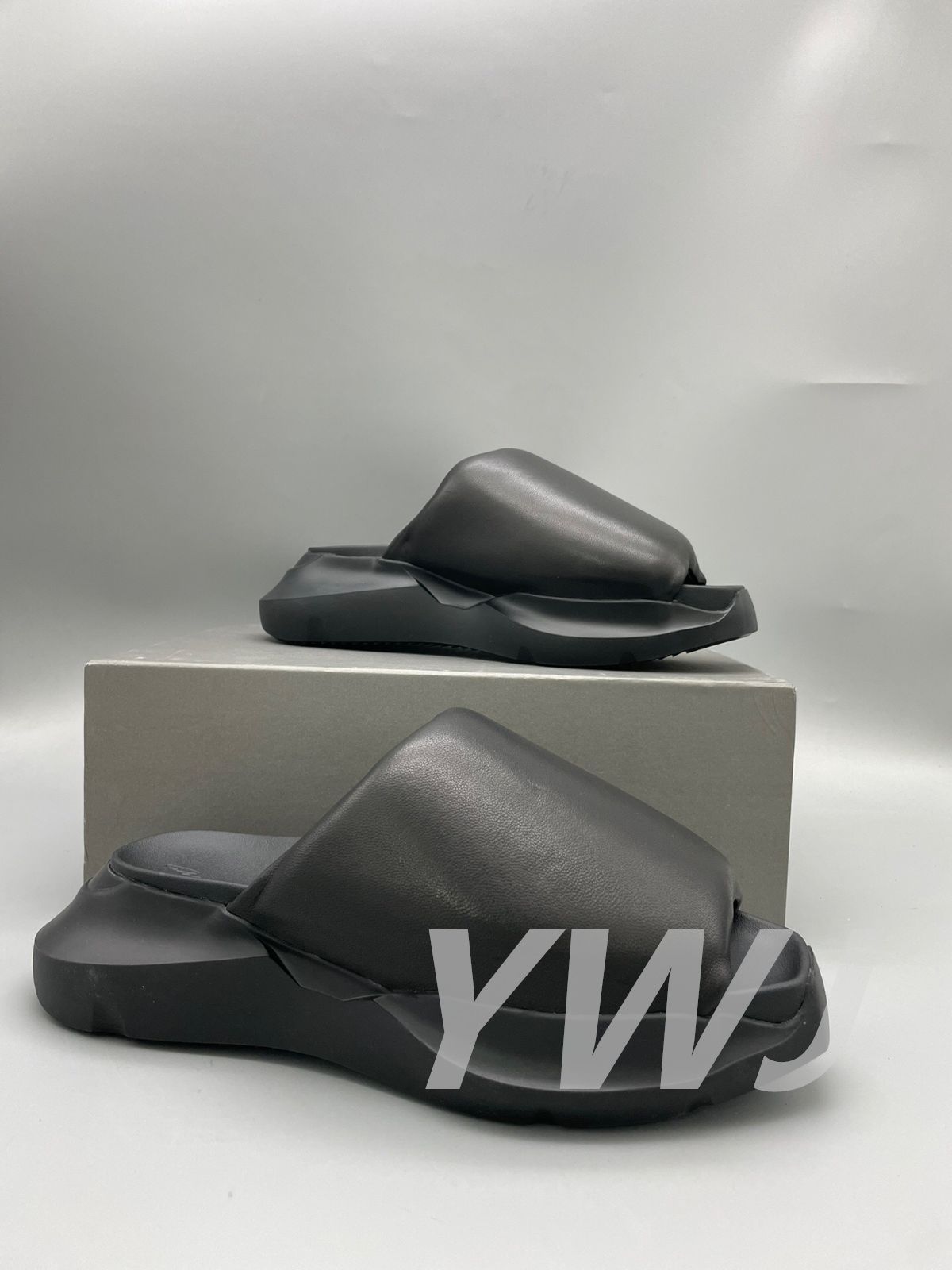GETH PUFFER SLIDE ゲス パファー スライド サンダル リックオウエンス Rick Owens 24SS GETH PUFFER SLIDE DUSTY PNK