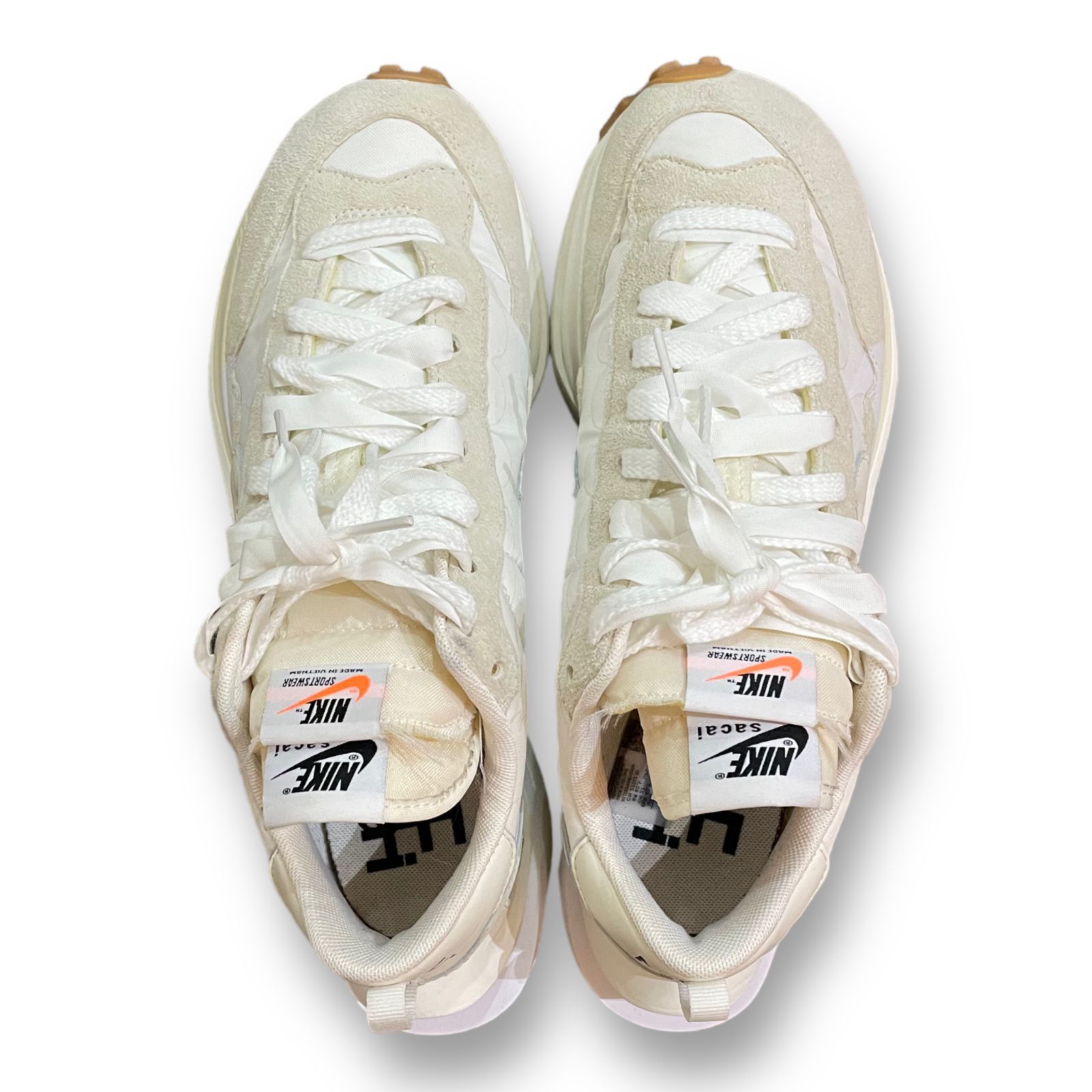 国内正規 SACAI NIKE VAPORWAFFLE WHITE サカイ × ナイキ ヴェイパー 