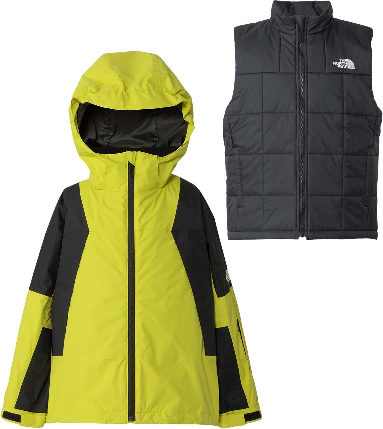 ザ ノース フェイス THE NORTH FACE アウトドア キッズ ウーロススノートリクライメイトジャケット Wuros Snow Triclimate Jacket 子供 男の子 女の子 トップス コート ジャケット NSJ62307 CI シトロン