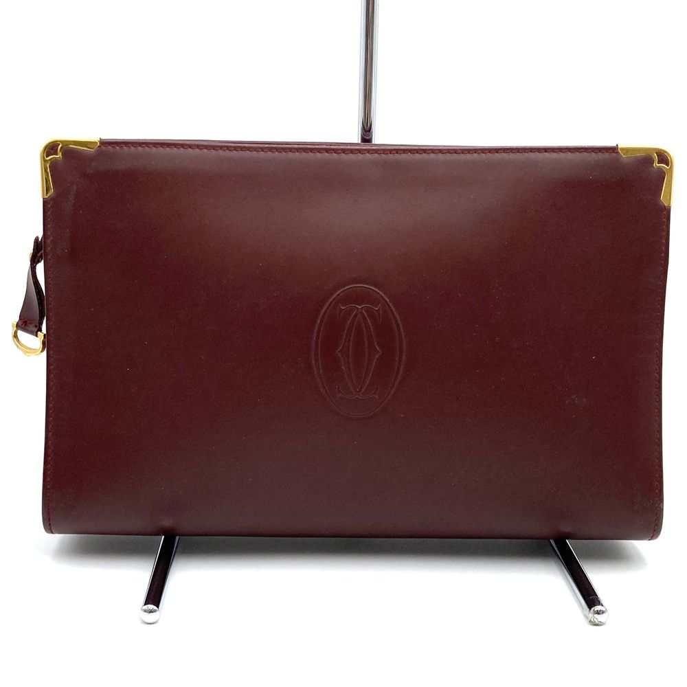 CARTIER カルティエ クラッチバッグ セカンドバッグ マストライン