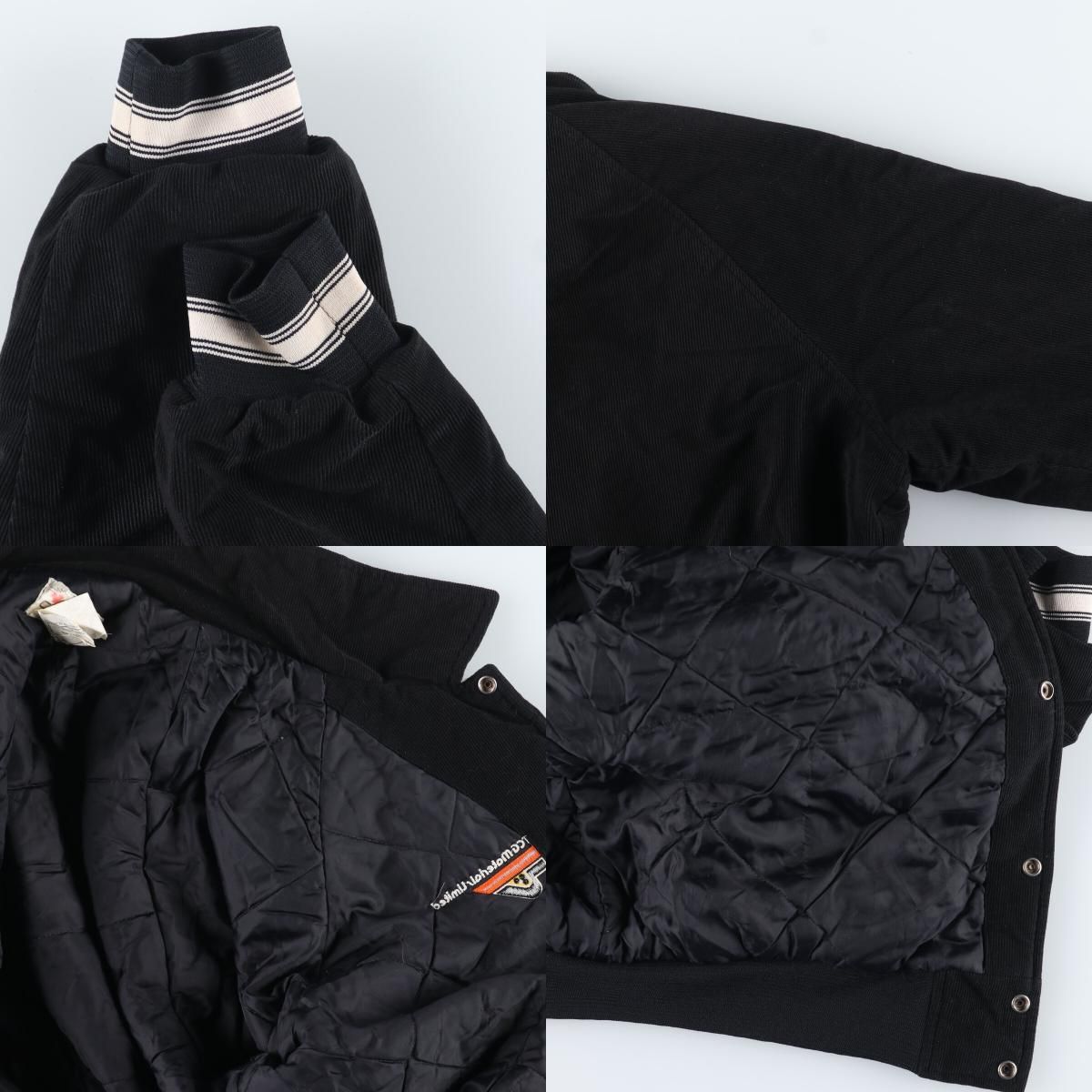 古着 90年代 CANADA SPORTSWEAR 襟付き コーデュロイスタジャン