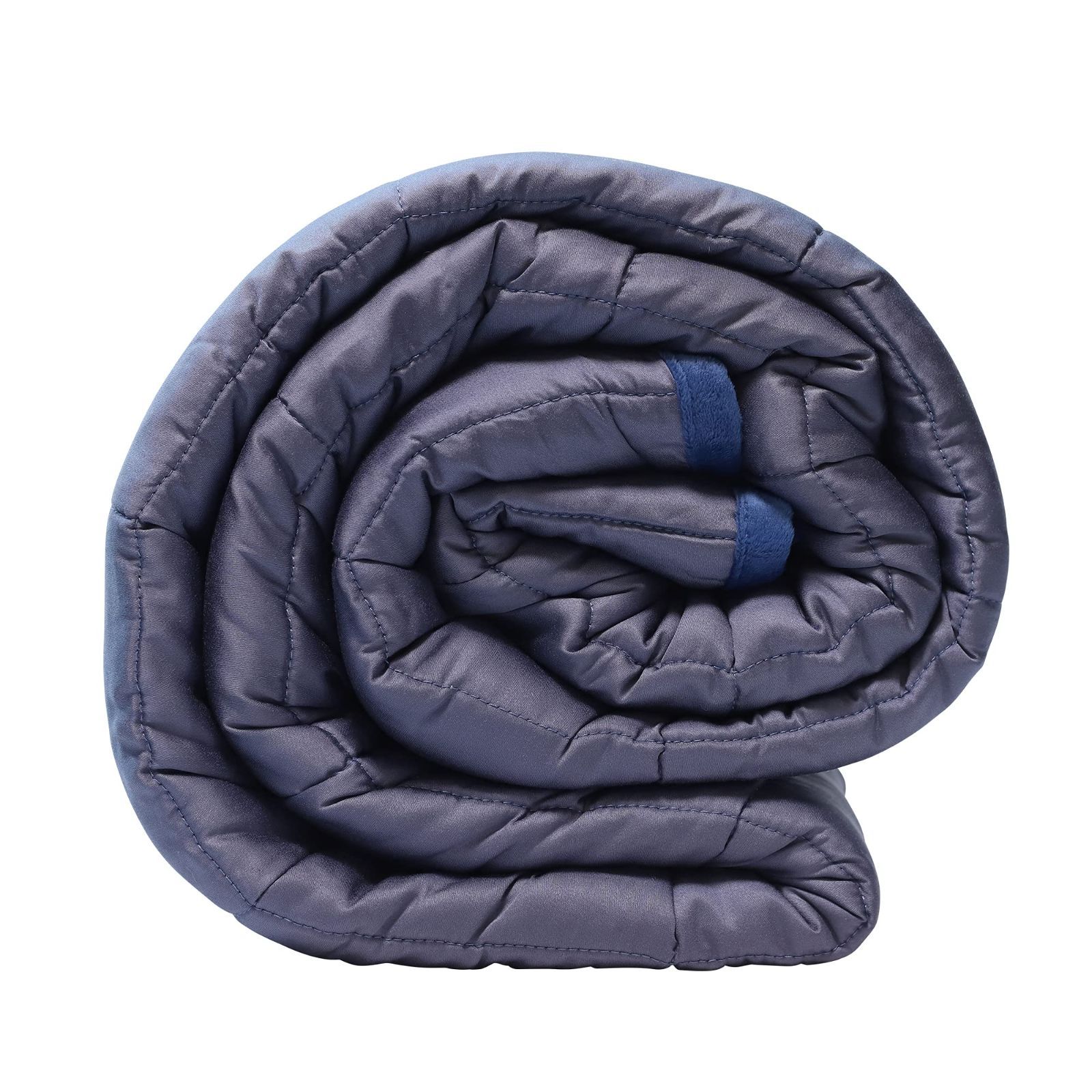 新着商品 ハグラビ ウェイトブランケット 加重ブランケット 重いふとん 1年中使えて丸洗い リバーシブル 秋冬あたたかい マイクロファイバー素材 夏はヒンヤリ冷感 レーヨン素材 約9.0Kg ネイビー Mサイズ 152cmX203cm MARWIL-DEMENAGEMENTS_CH