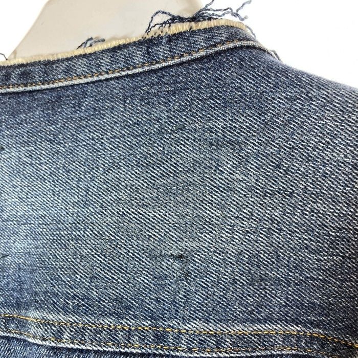 ☆IENA イエナ L'ATELIER DENIM ノーカラーデニムジャケット