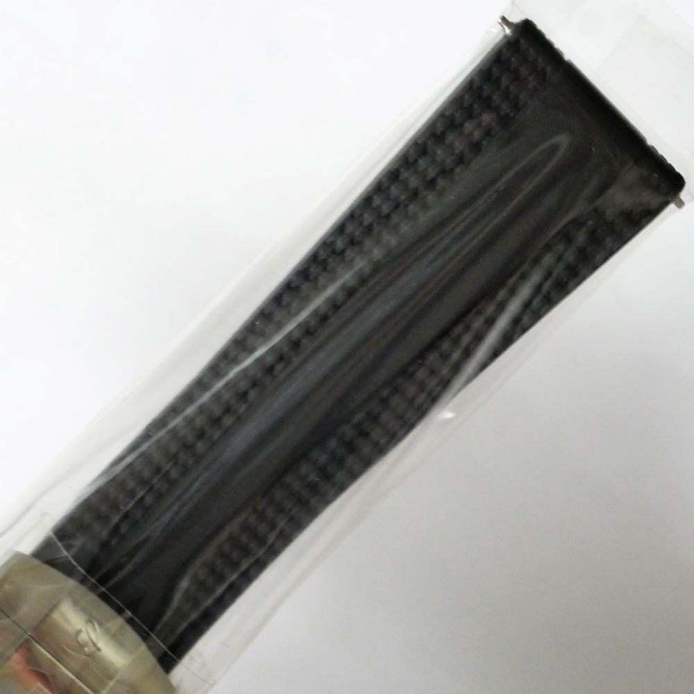 名東】ブライトリング 純正 Dバックル付き ラバーベルト 315S ラグ幅