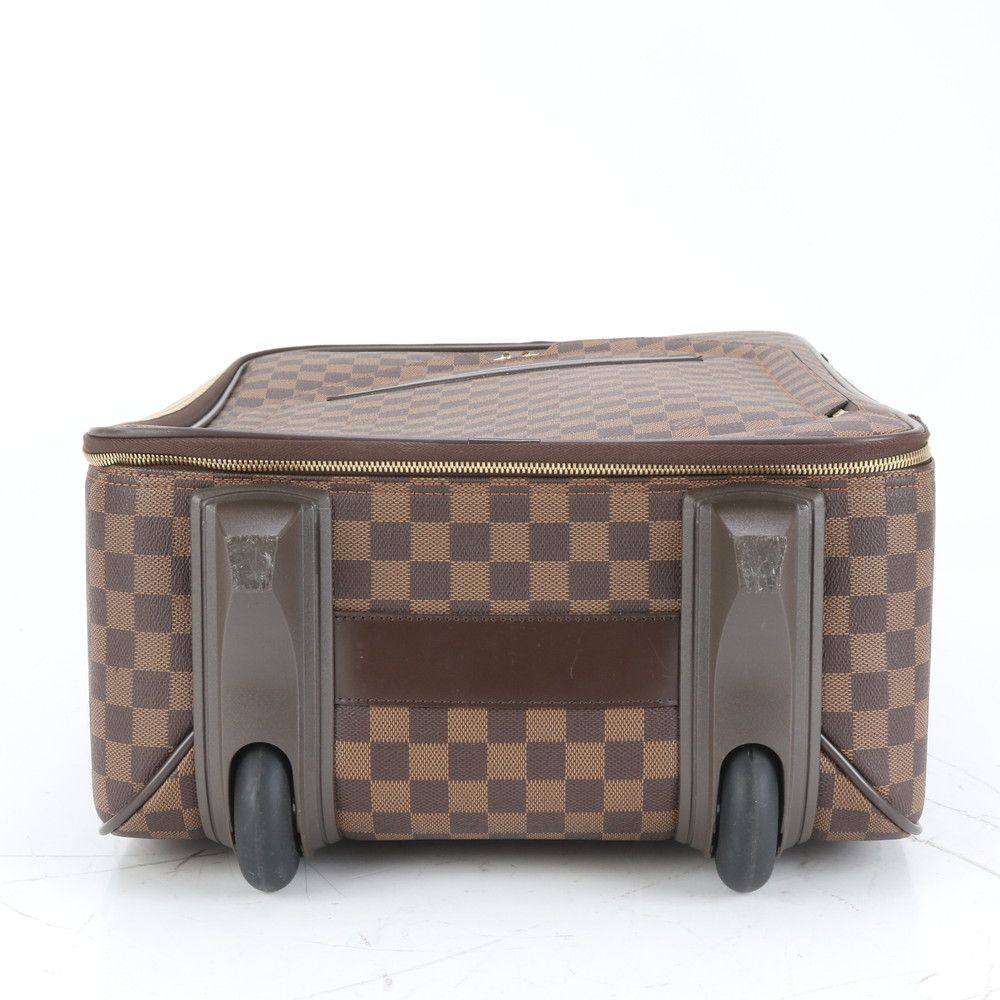 極美品 ルイヴィトン ダミエ ペガス55 N23294 レザー スーツ